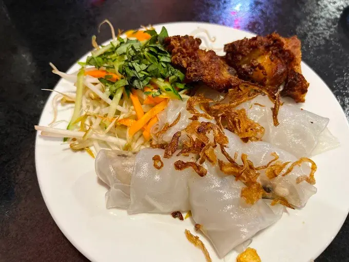 Chicken banh mi Vietnamese sub at Orchid Garden downtown Saskatoon